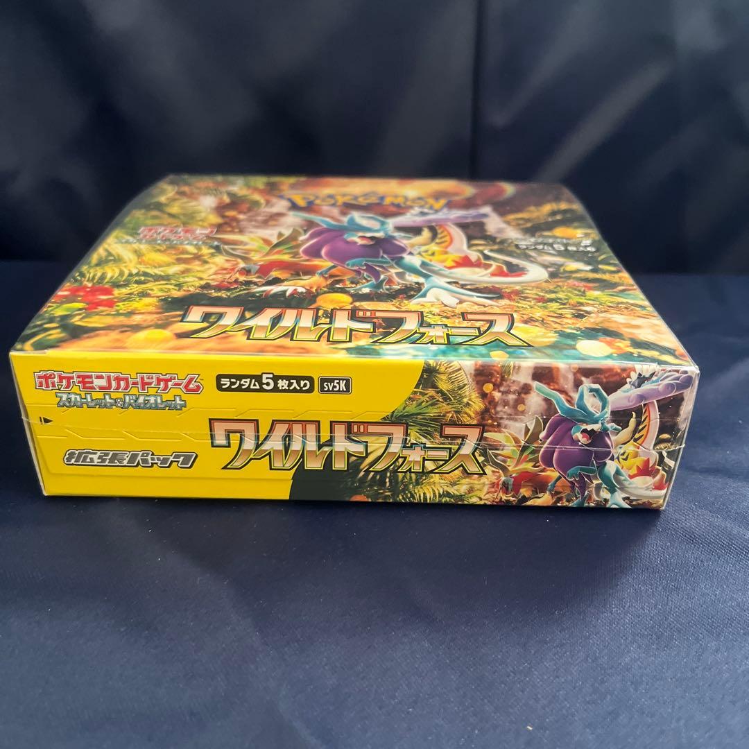 ポケモンカードゲーム ワイルドフォースBOX シュリンク付き - メルカリ