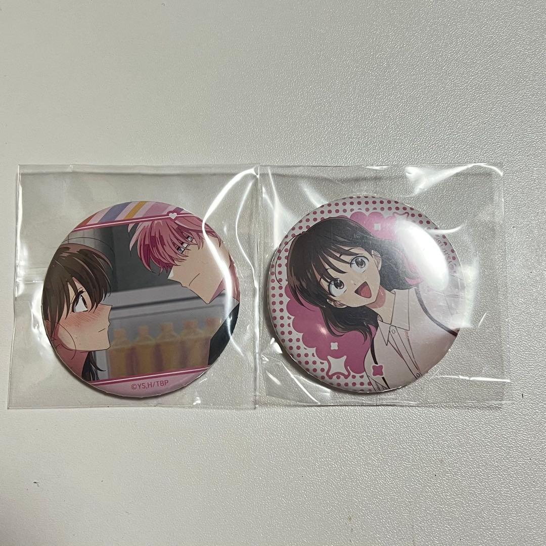 多聞くん今どっち！？ コトブキヤくじ 木下うたげ 福原多聞 缶バッジ2