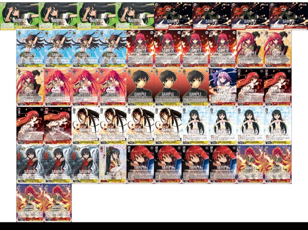 灼眼のシャナ　デッキ