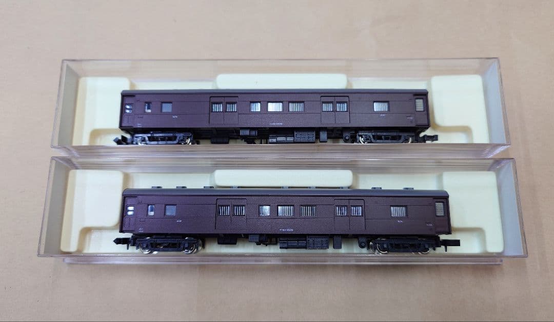 KATO Nゲージ 旧国鉄 マニ60 荷物車 2両