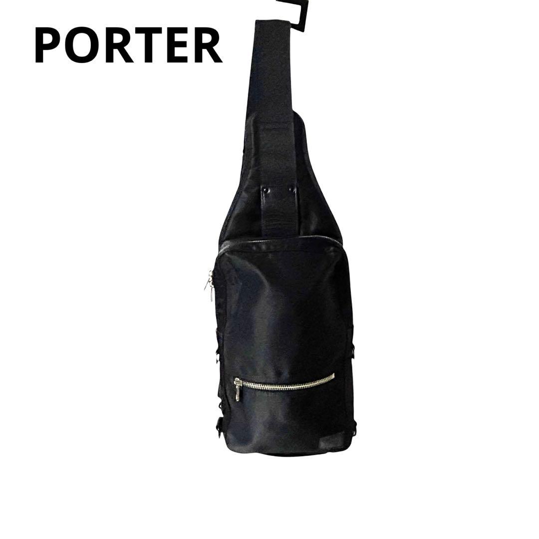 PORTER LIFT スリングショルダーバッグ ボディバッグ ブラック LIFT(リフト) SLING SHOULDER BAG | 吉田カバンホームページ | YOSHIDA