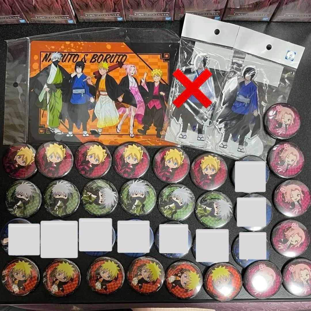 NARUTO ナルト 缶バッジ フィギュア 大量まとめ売り