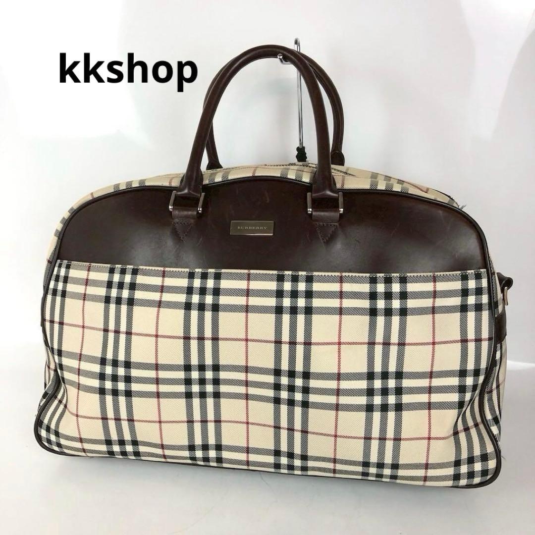 BURBERRY バーバリー ノバチェック ハンドバッグ レディース ブランド