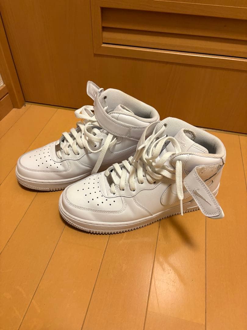 NIKE Air Force 1 ホワイト ハイカット NIKE（ナイキ） エア フォース1 GS NIKE AIR FORCE 1 HIGH (GS) white