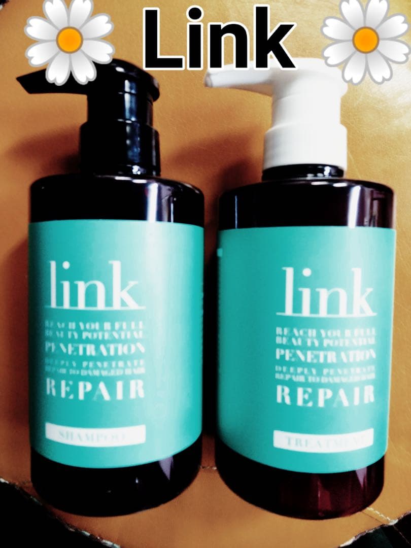 link cmc シャンプー &トリートメント500ml ポンプセット linkケラチン シャンプー &トリートメントポンプセット』｜Yahoo