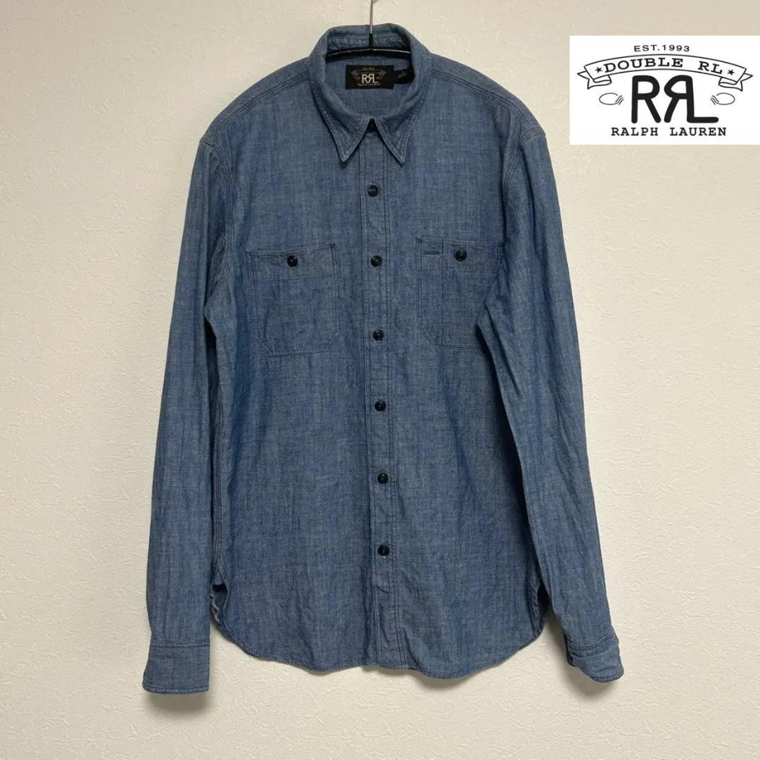 トップス RRL HUDSON CHAMBRAY WORK SHIRTS size S