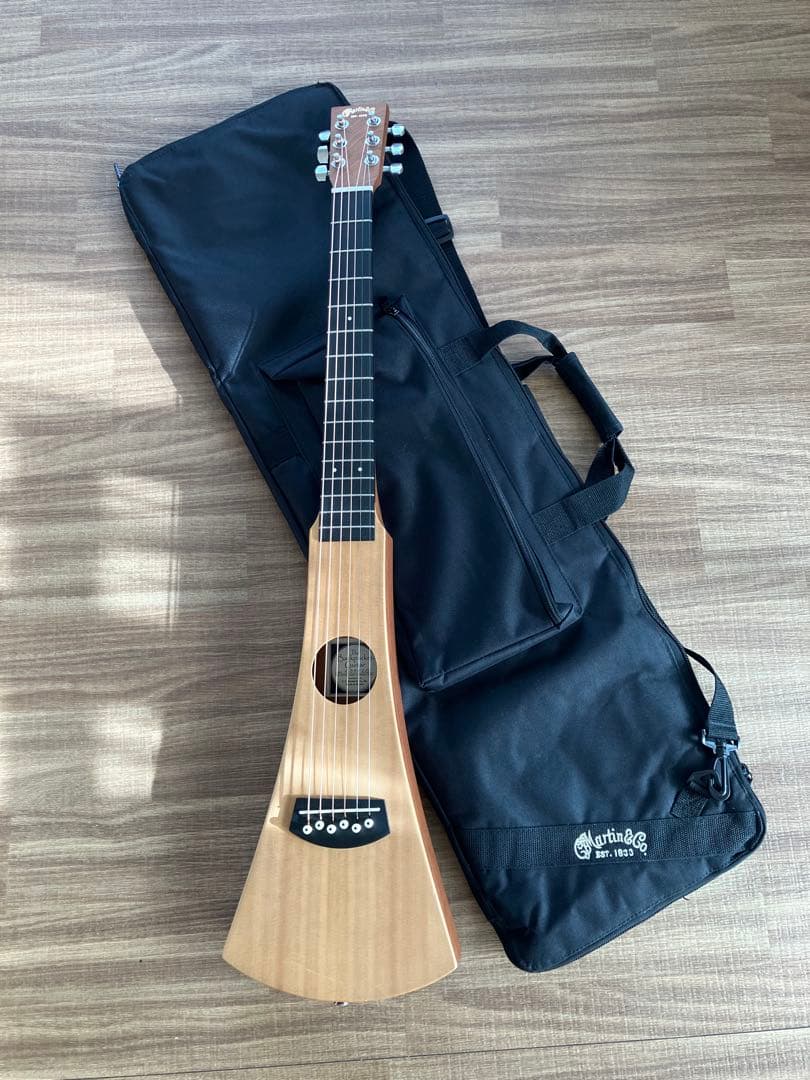 値下げ中　Martin Backpacker トラベルギター　純正ケース　美品 MARTIN ( マーティン ) BACKPACKER バックパッカー 送料無料