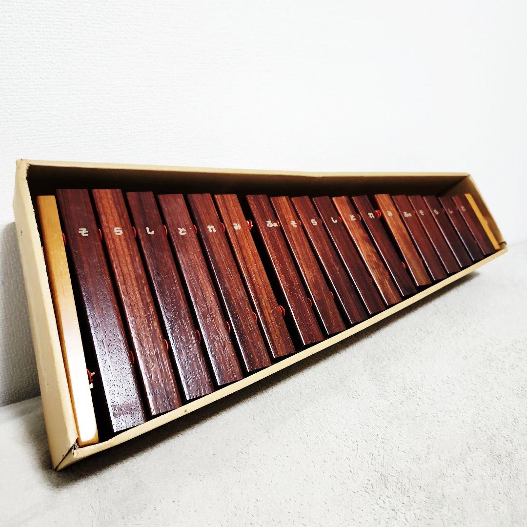 【美品】河合楽器 KAWAI シロフォン 卓上木琴 30鍵盤 楽器のおもちゃ カワイ くまのもっきん | 誕生日プレゼント 3歳 4歳 5