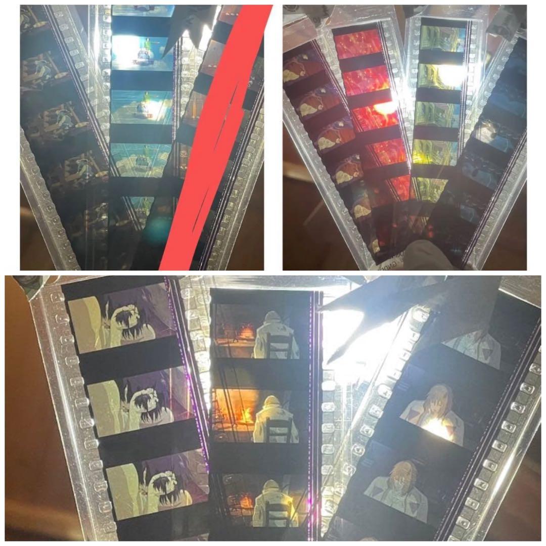 ハウルの動く城　三鷹の森ジブリ美術館　フィルムブックマーカー ハウル 3種セット