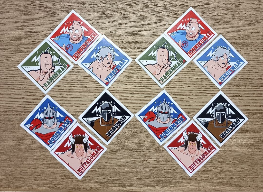 非売品 キン肉マン ステッカー キン肉マンステーション ノベルティ 非売品 キン肉マンステーション ステッカー テリーマン ノベルティ