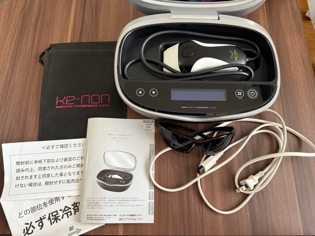 ケノン ver.8.6J ke-non 家庭用脱毛器 ブラック