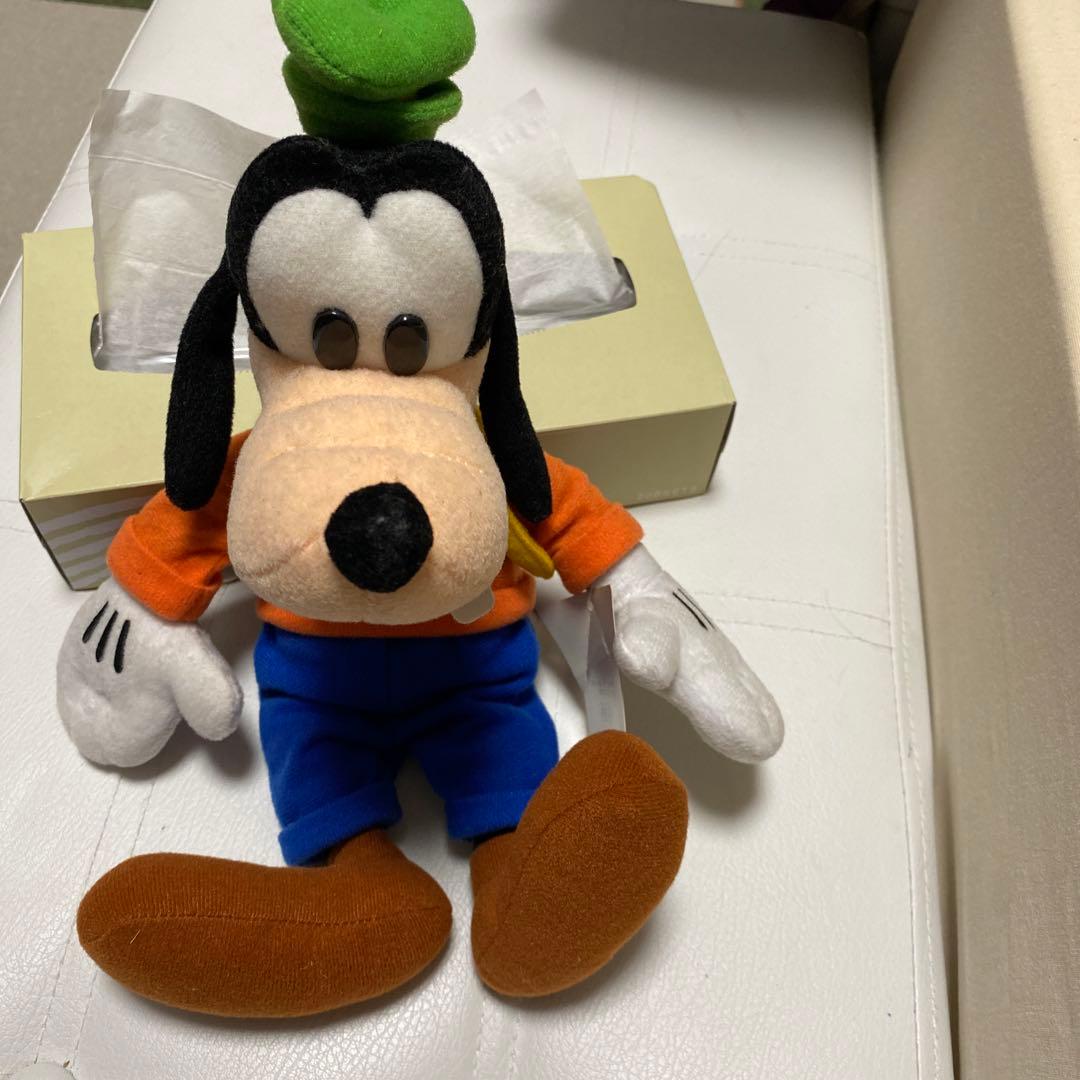 ディズニー グーフィー ぬいぐるみ中古品 - メルカリ
