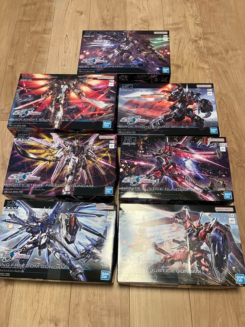 バンダイ ガンダムSEED FREEDOM HG ７種セット SEED FREEDOM」より「マイティーストライクフリーダムガンダム」が参戦
