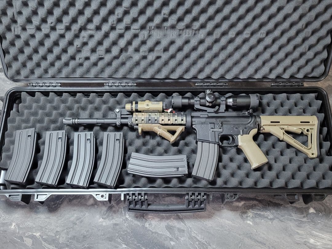 東京マルイ 次世代電動ガン SOPMOD M4 カスタム ハードケース付