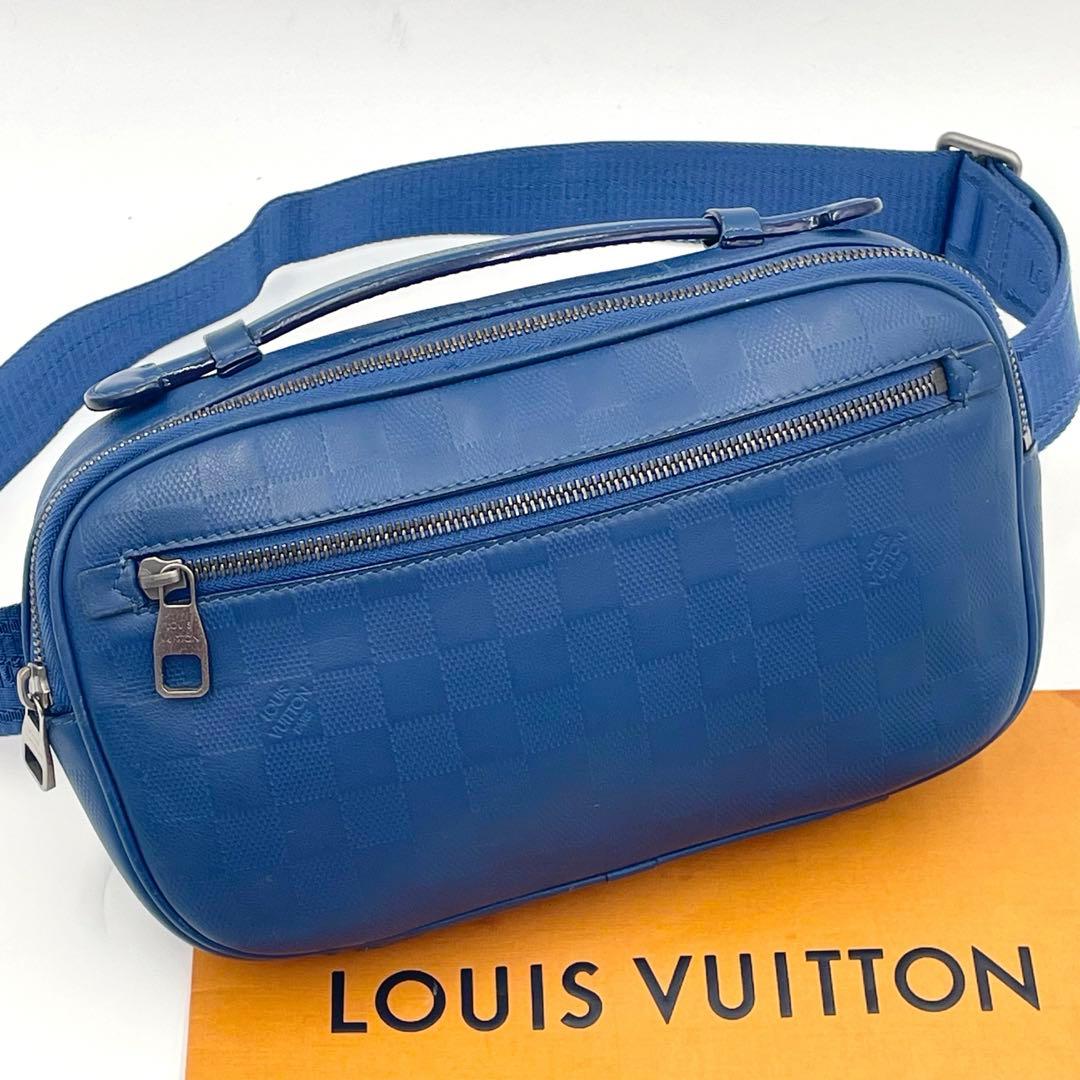 極美品✨ルイヴィトン ダミエ アンフィニ アンブレール バムバッグ ベルトバッグ LOUIS VUITTON（ルイ・ヴィトン） ダミエ アンフィニ 3D キャンパス