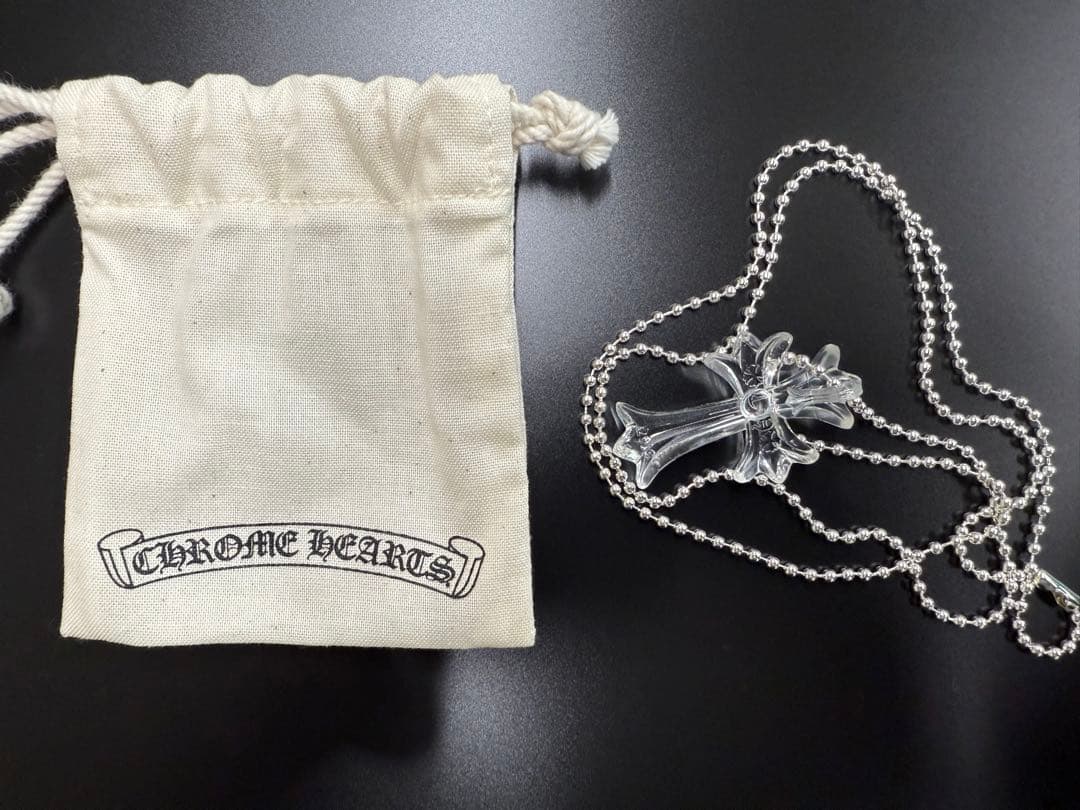 Chrome Hearts 2025クリアシリコンクロス(新品) ※レシート付属