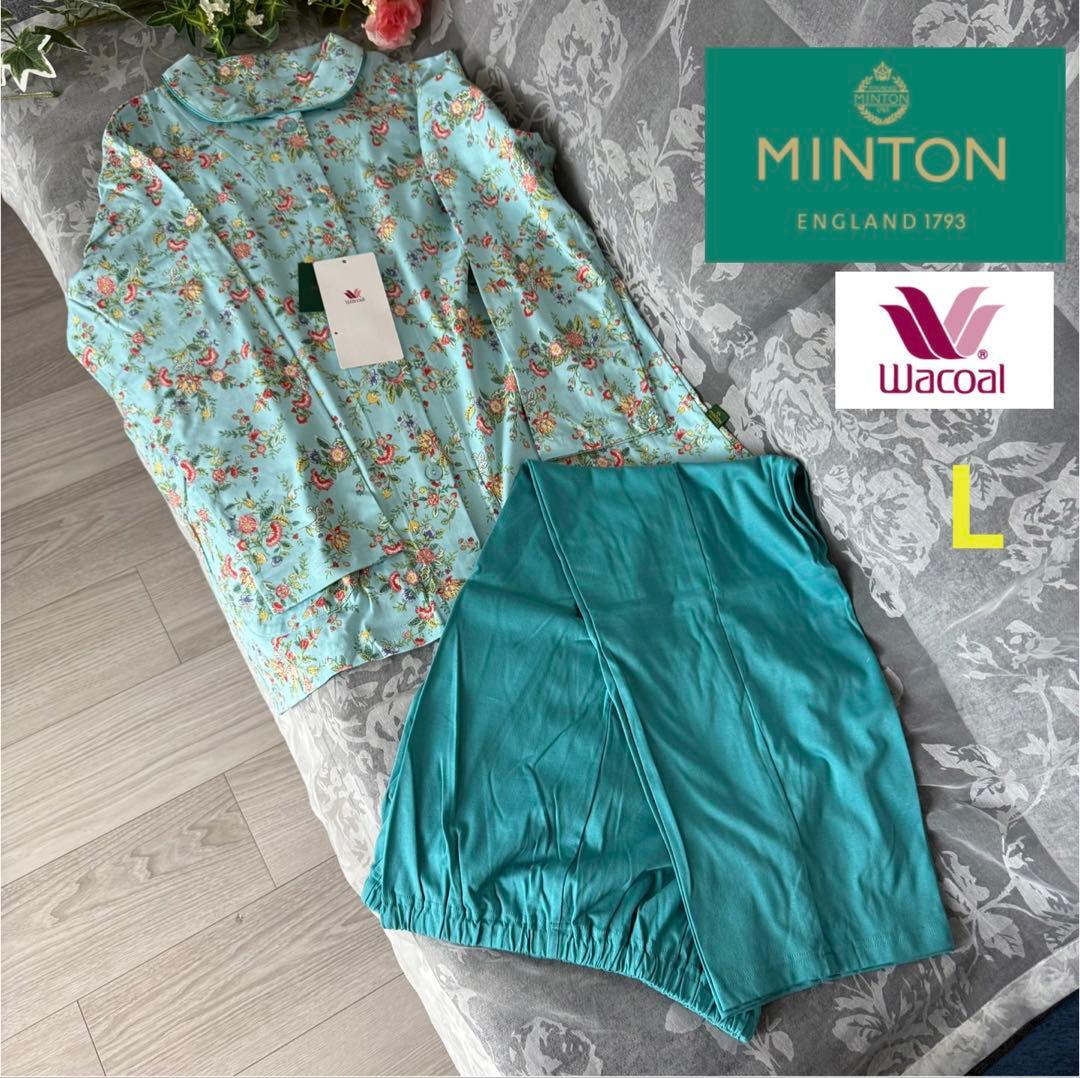 新品 ワコール スリープ MINTON ミントン パジャマ Lサイズ