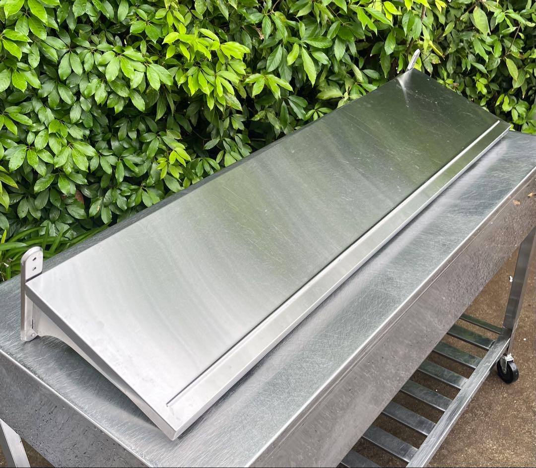 ステンレス製平棚　吊棚　1200×300 ①