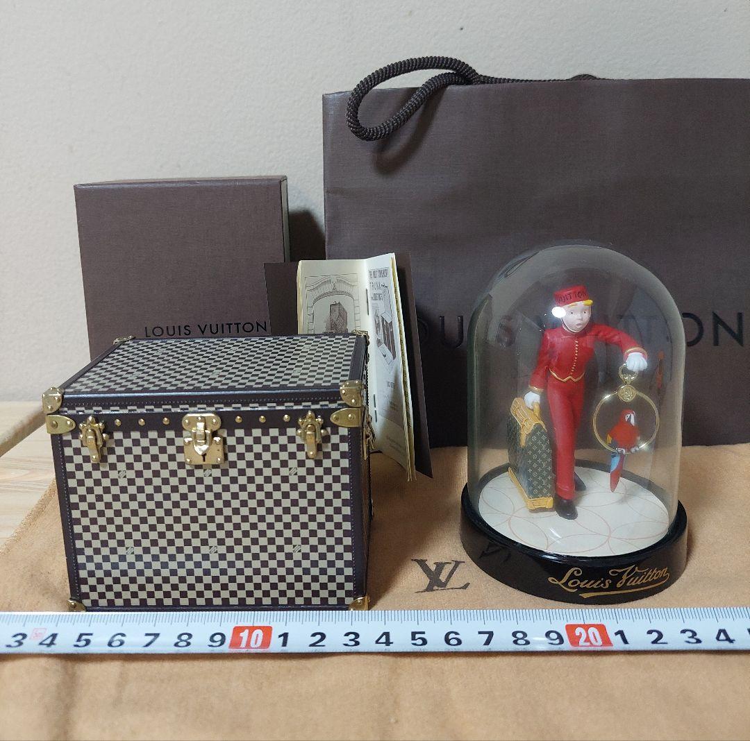 ルイ・ヴィトン ノベルティグッズ ダミエトランク ベルボーイ 楽天市場】LOUIS VUITTON ルイ ヴィトン マルシャポー ダミエ トランク