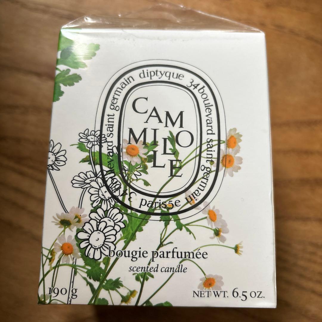 ディプティック　限定　カモミール　キャンドル ディプティック 限定版フレグランスキャンドル Camomille(カモミール