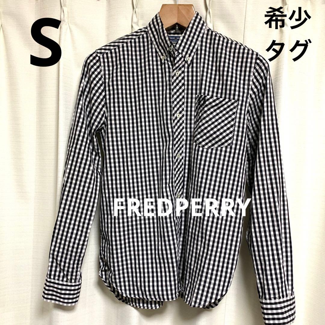 FREDPERRY フレッドペリー　メンズシャツ　希少タグ　S FRED PERRY（フレッドペリー） シャツ Oxford Shirt M5516 メンズ 長袖