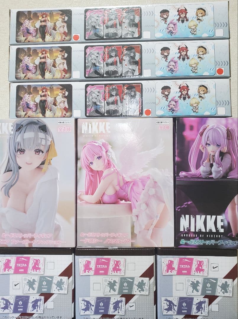 勝利の女神NIKKE　ラバーマット(GIGO限定)　マグカップ　フィギュア