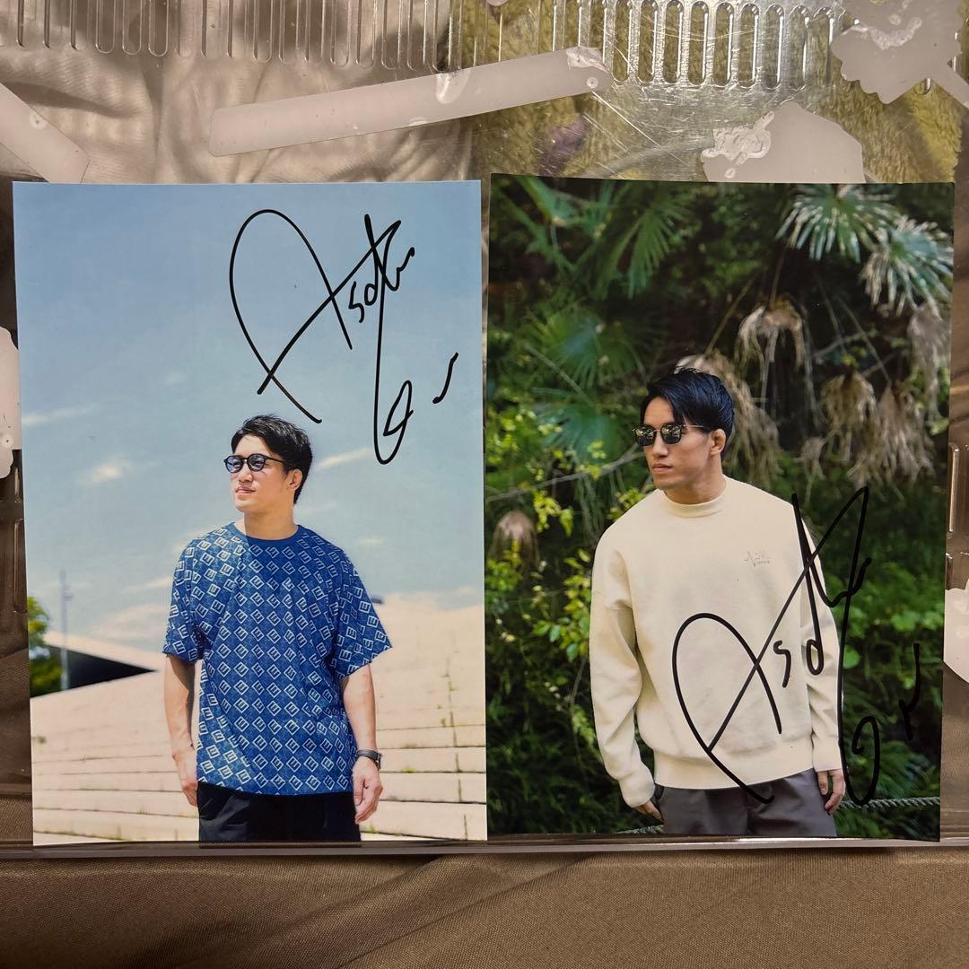 朝倉海直筆サイン入りブロマイド 2026年最新】朝倉海 サインの人気アイテム - メルカリ