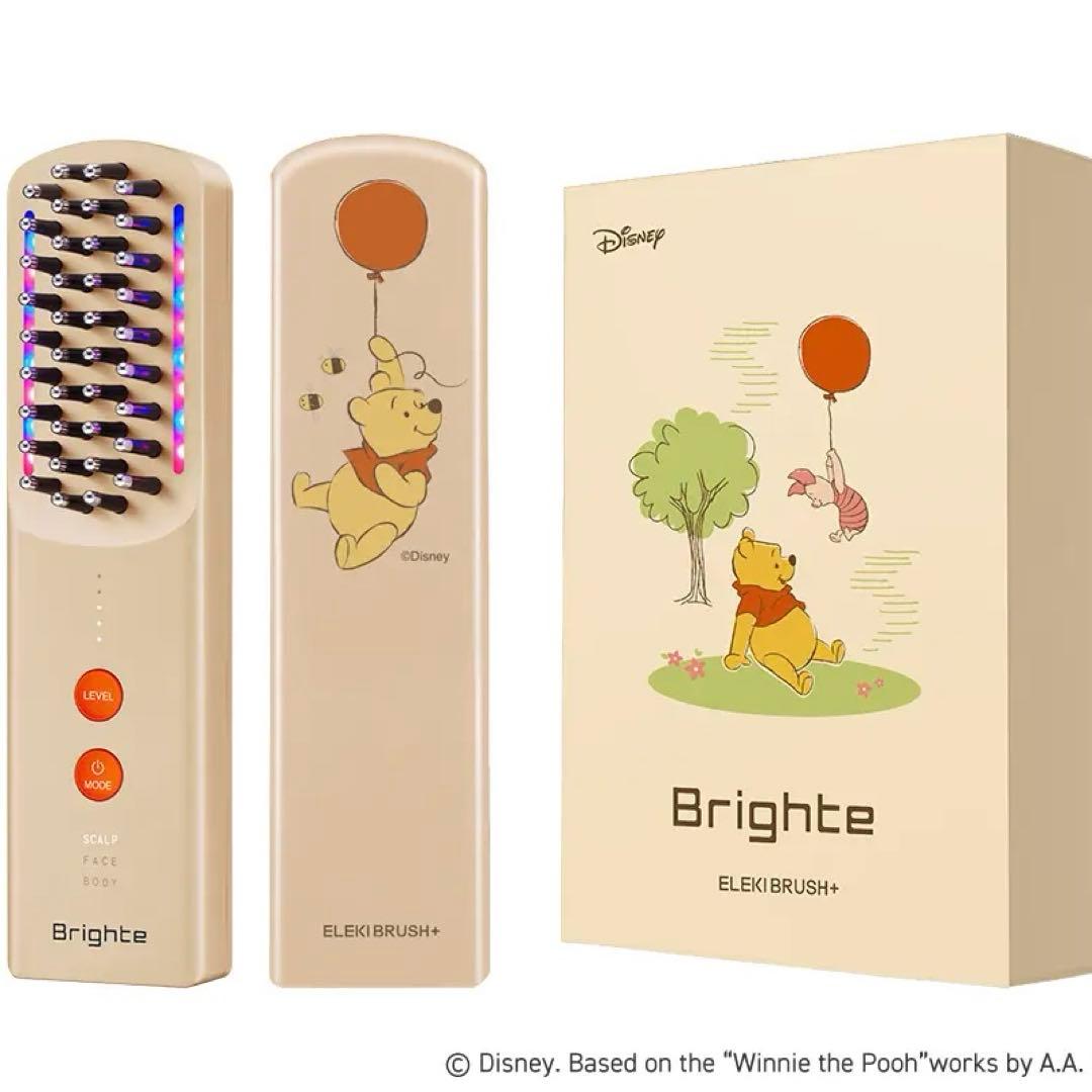 くまのプーさんデザイン エレキブラシ 限定 未開封 累計75万個突破のBrighteから“くまのプーさん”限定デザインのブラシ型