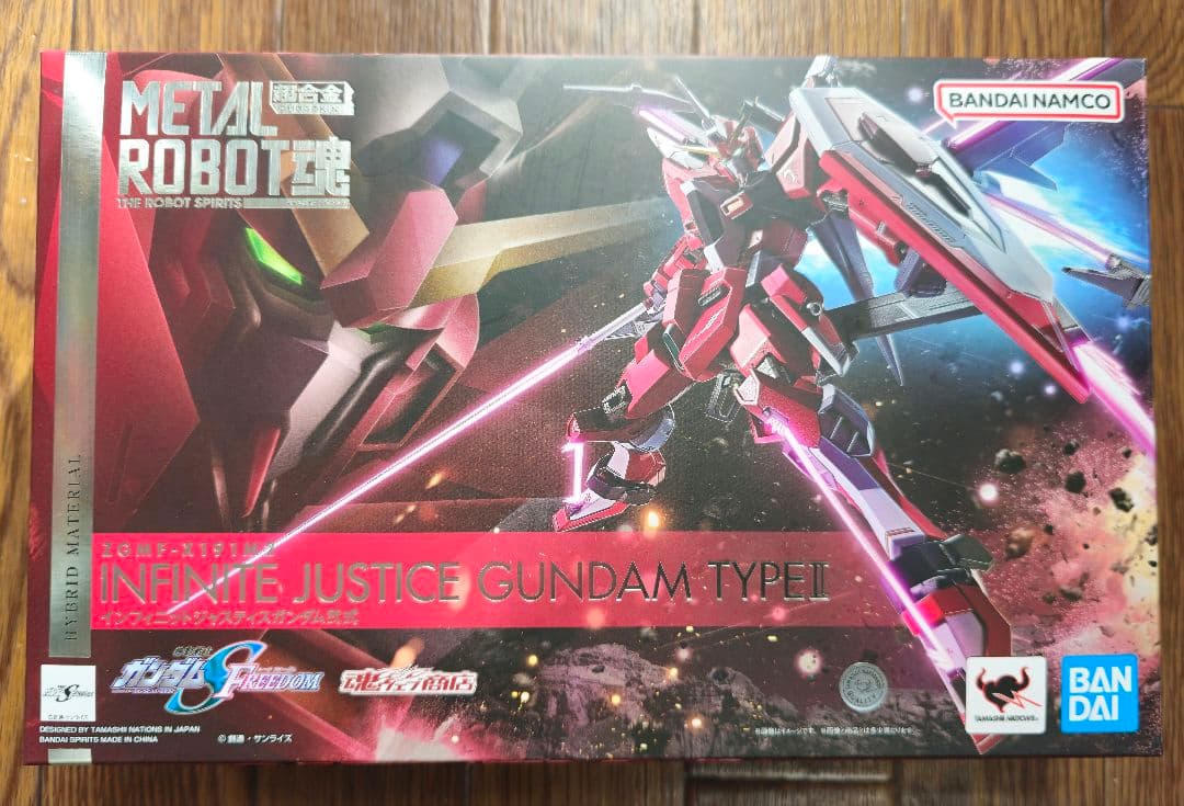 LROBOT魂 メタルロボット魂 インフィニットジャスティスガンダム弐式 METAL ROBOT魂 ＜SIDE MS＞ インフィニットジャスティスガンダム弐式