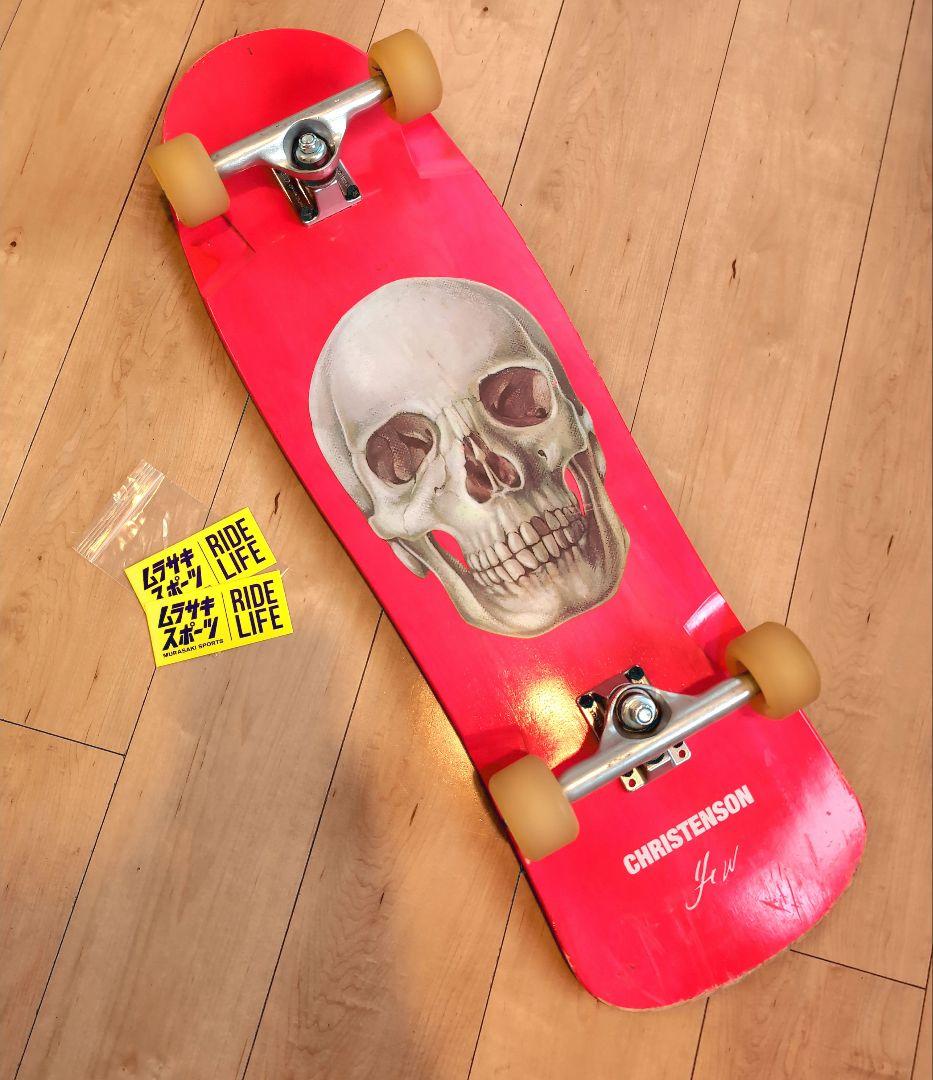 【yow Christenson】ヤウ スカル スケートボード　34インチV4