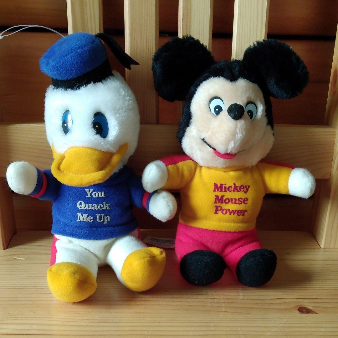ニッカーボッカー　ぬいぐるみセット　ミッキー＆ドナルド
