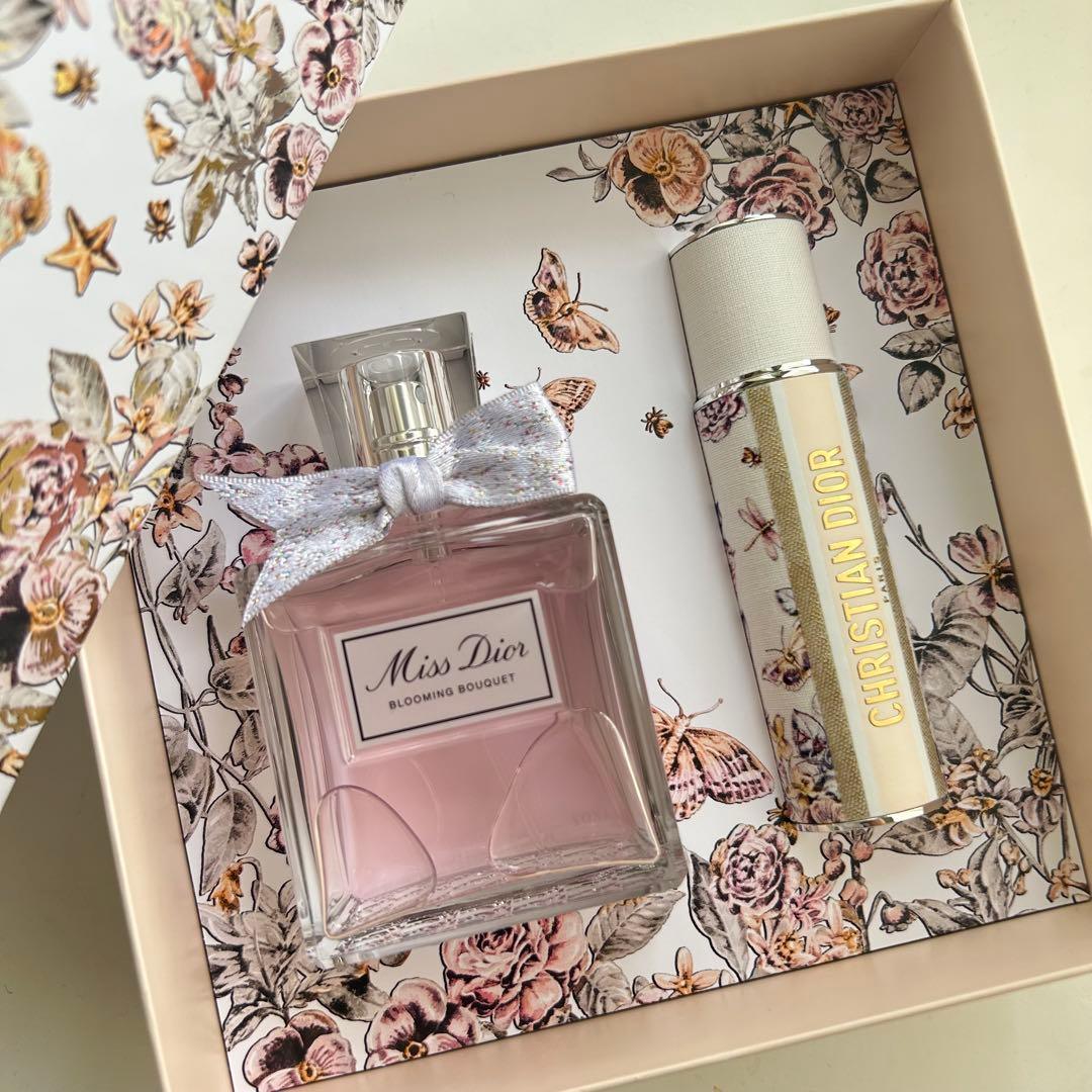 ミス ディオール ブルーミング ブーケ コフレ (限定品) 試してみた】Dior ミス ディオール ブルーミング ブーケ コフレ（限定