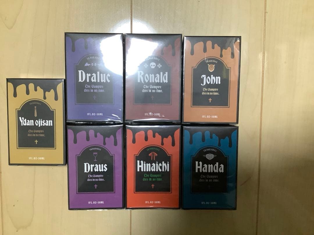 吸血鬼すぐ死ぬ　プリマニアックス　フレグランス(香水) 全種セット