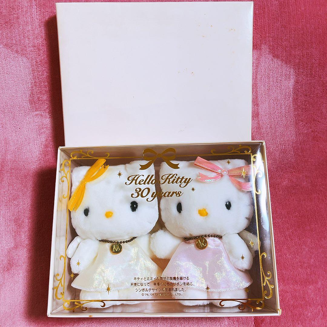 日*1様 希少レア　ハローキティ　ミミィ　30th ぬいぐるみ　エンジェル　20