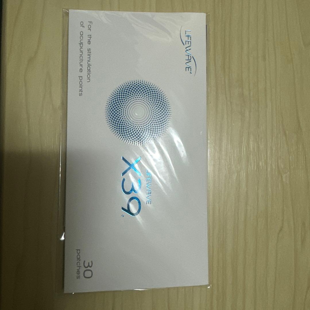 新品/未使用】ライフウェーブ X39 30パッチ 説明書付き - メルカリ