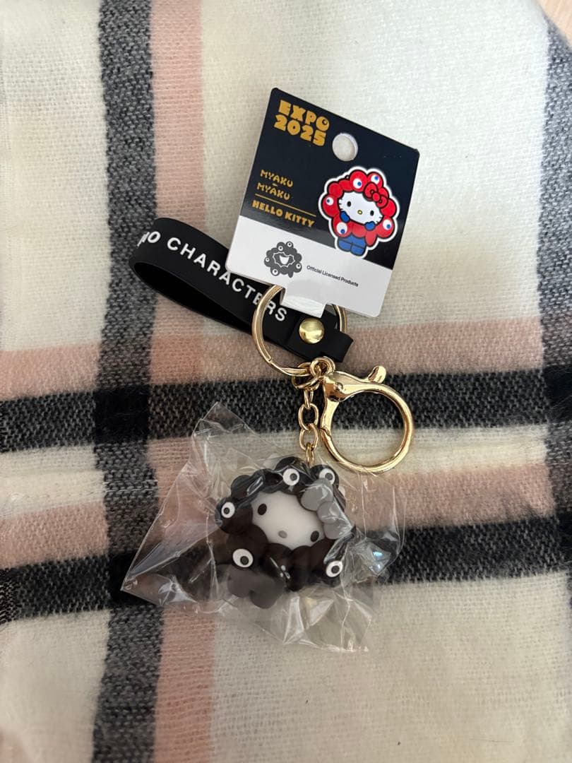 大阪万博　サンリオ　ブラック　キティ　ミャクミャク　限定　完売