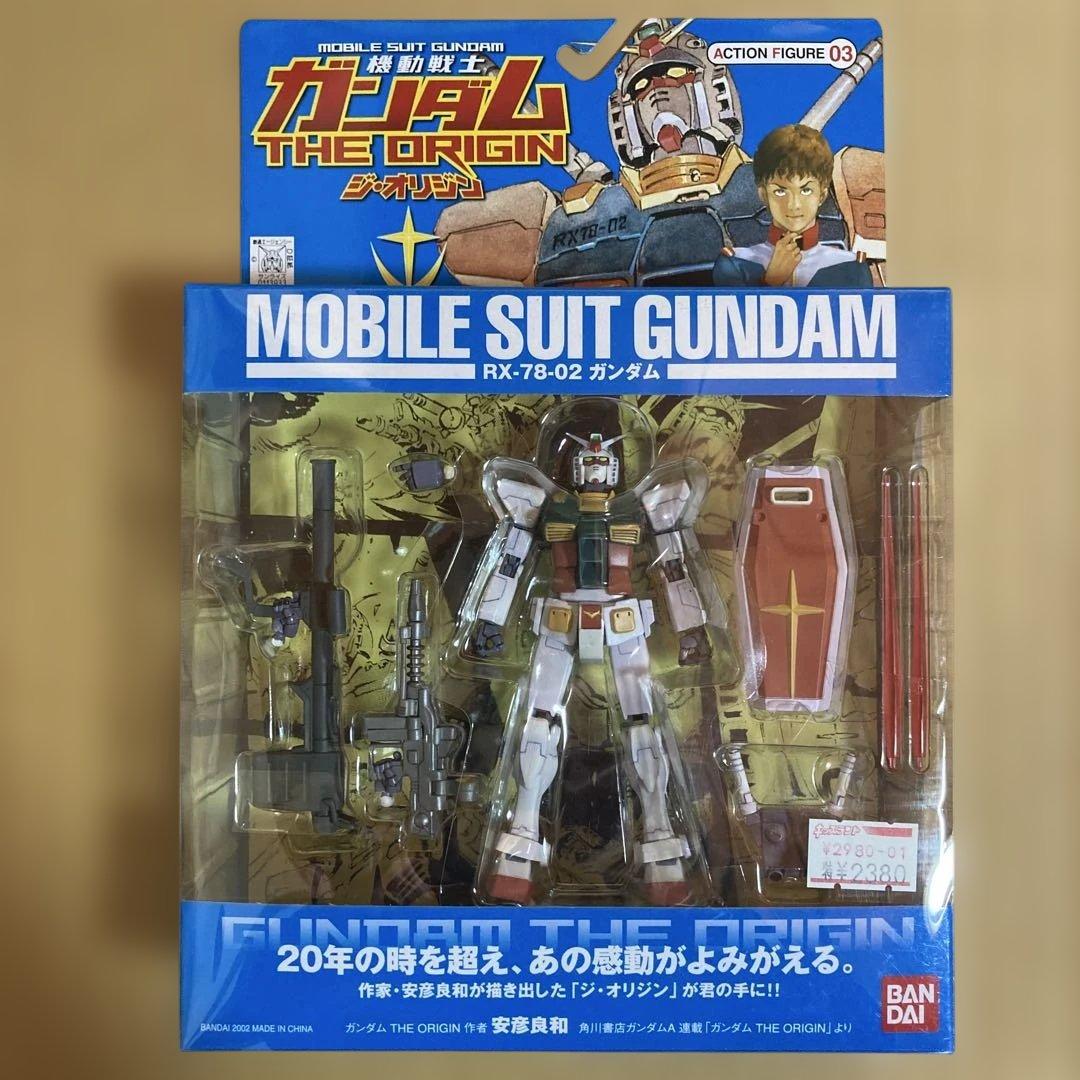 RX-78-02 ガンダム アクションフィギュア 機動戦士ガンダムオリジン