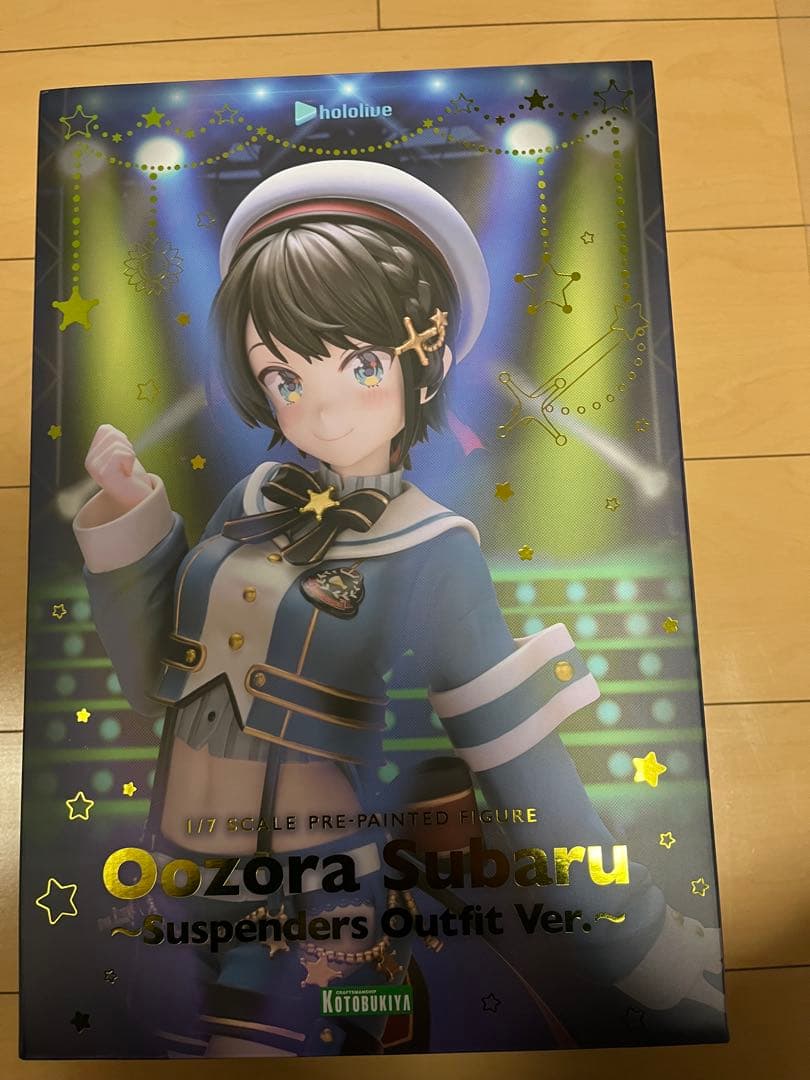 【未開封】大空スバル サスペンダー衣装Ver フィギュア 限定特典付き】大空スバル ～サスペンダー衣装Ver.～｜コトブキヤ