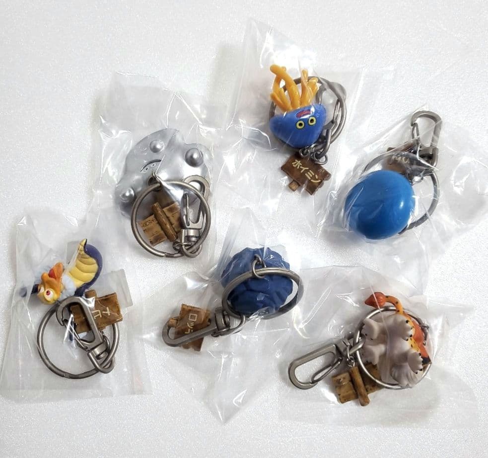 ドラゴンクエスト 仲間モンスターキーホルダー6種セット(中古品