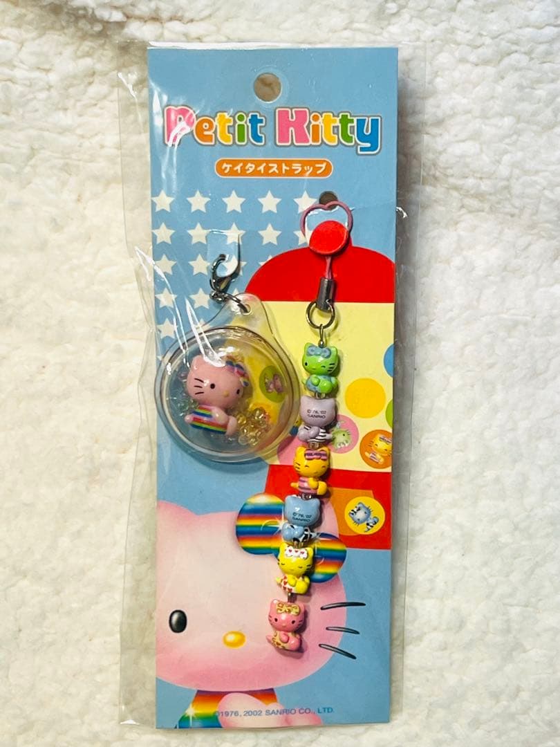 激レア‼︎ サンリオ プティキティ　Petit Kitty ケイタイストラップ
