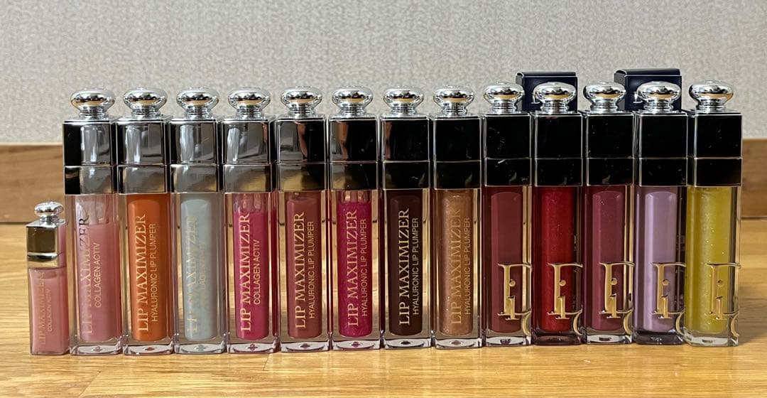ディオール アディクト リップマキシマイザー まとめ売り 新ディオール アディクト リップ マキシマイザー特集｜全色スウォッチ