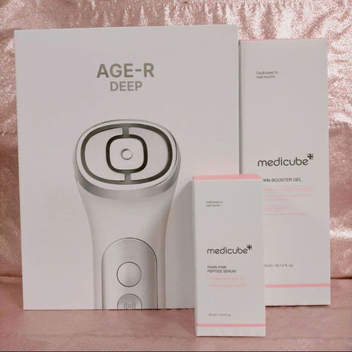 medicube ユーセラディープショット PDRNセラム ジェル付き 楽天市場】【MEDICUBE】 ハイフ美顔器！ユーセラディープショット AGE