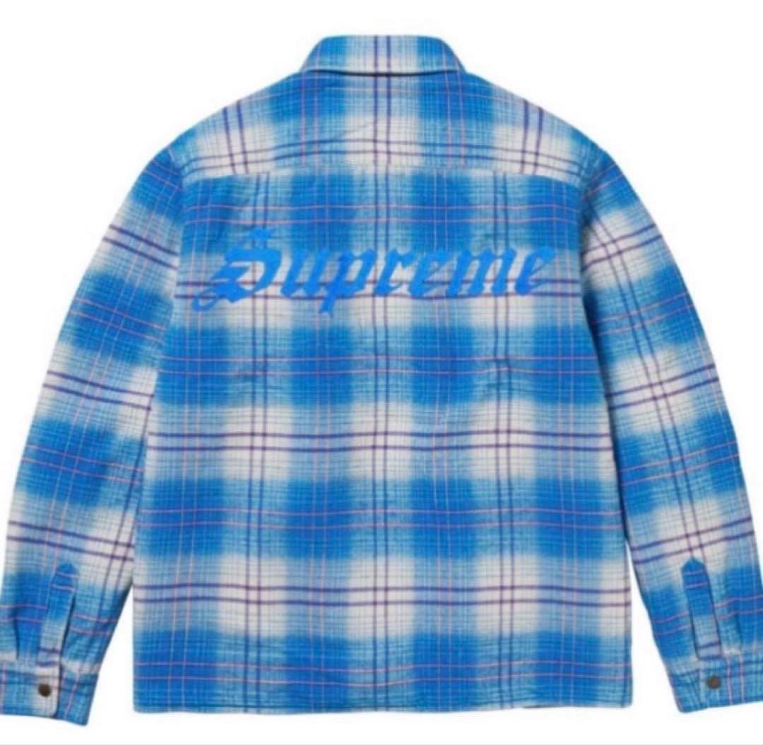 supreme ジャケット Lined Flannel Snap Shirt