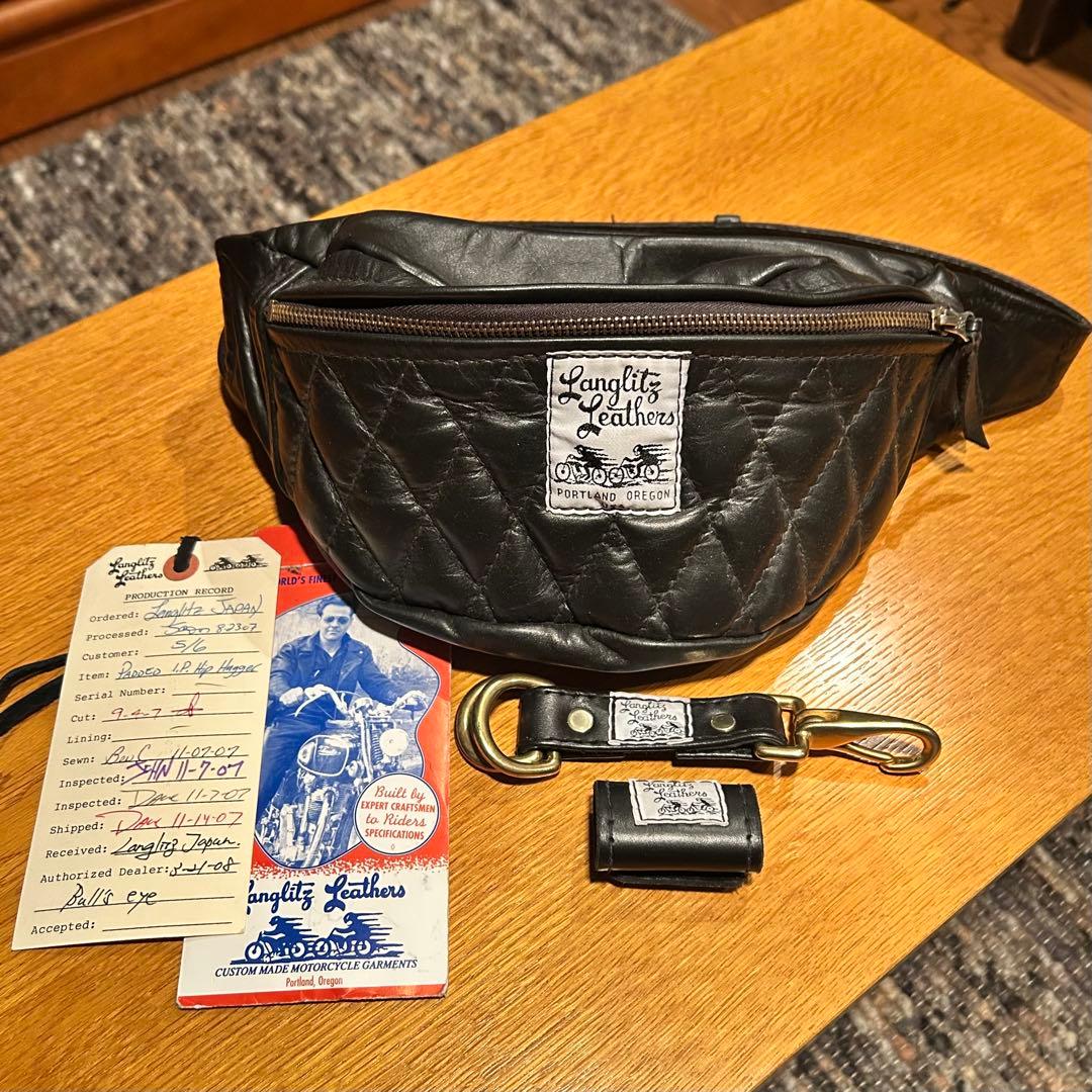 Langlitz Leathers パデッドインサイドポケットウエストバッグ 楽天市場】ラングリッツレザーズ Langlitz Leathers パッデッド