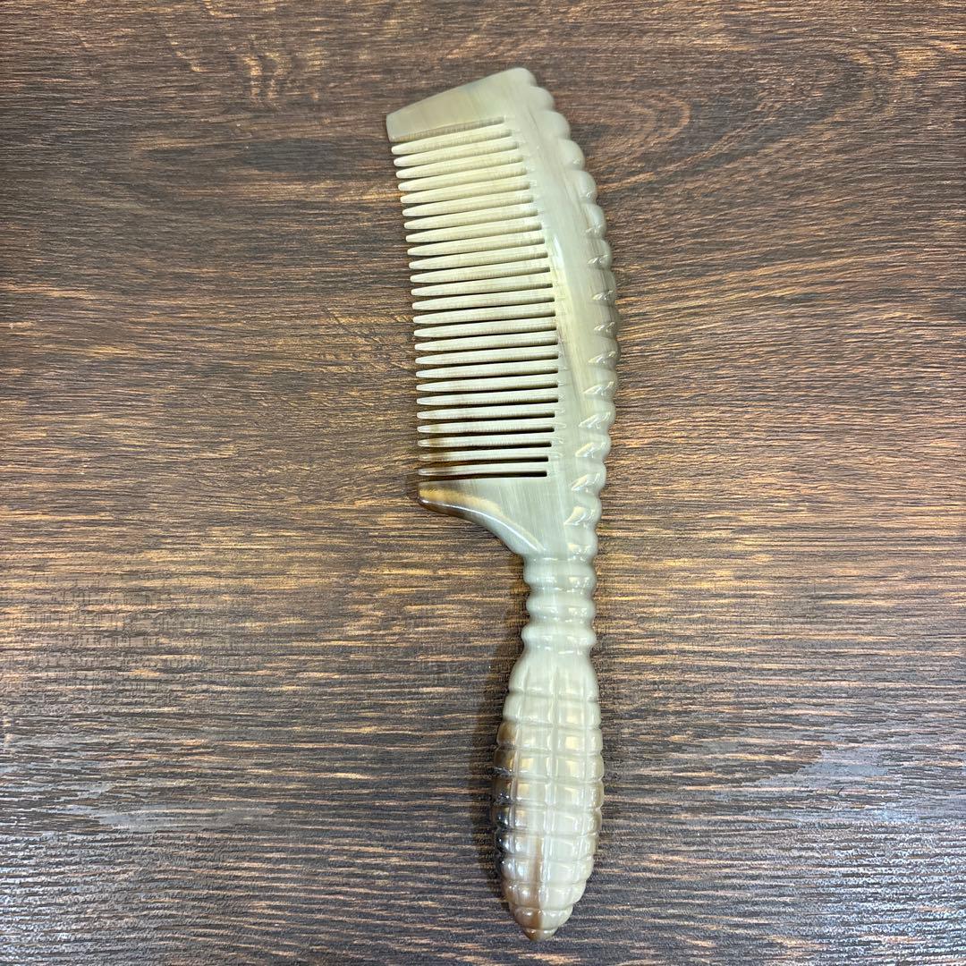 バッファローホーンコーム　牛角　天然角　ナチュラルホーンコーム