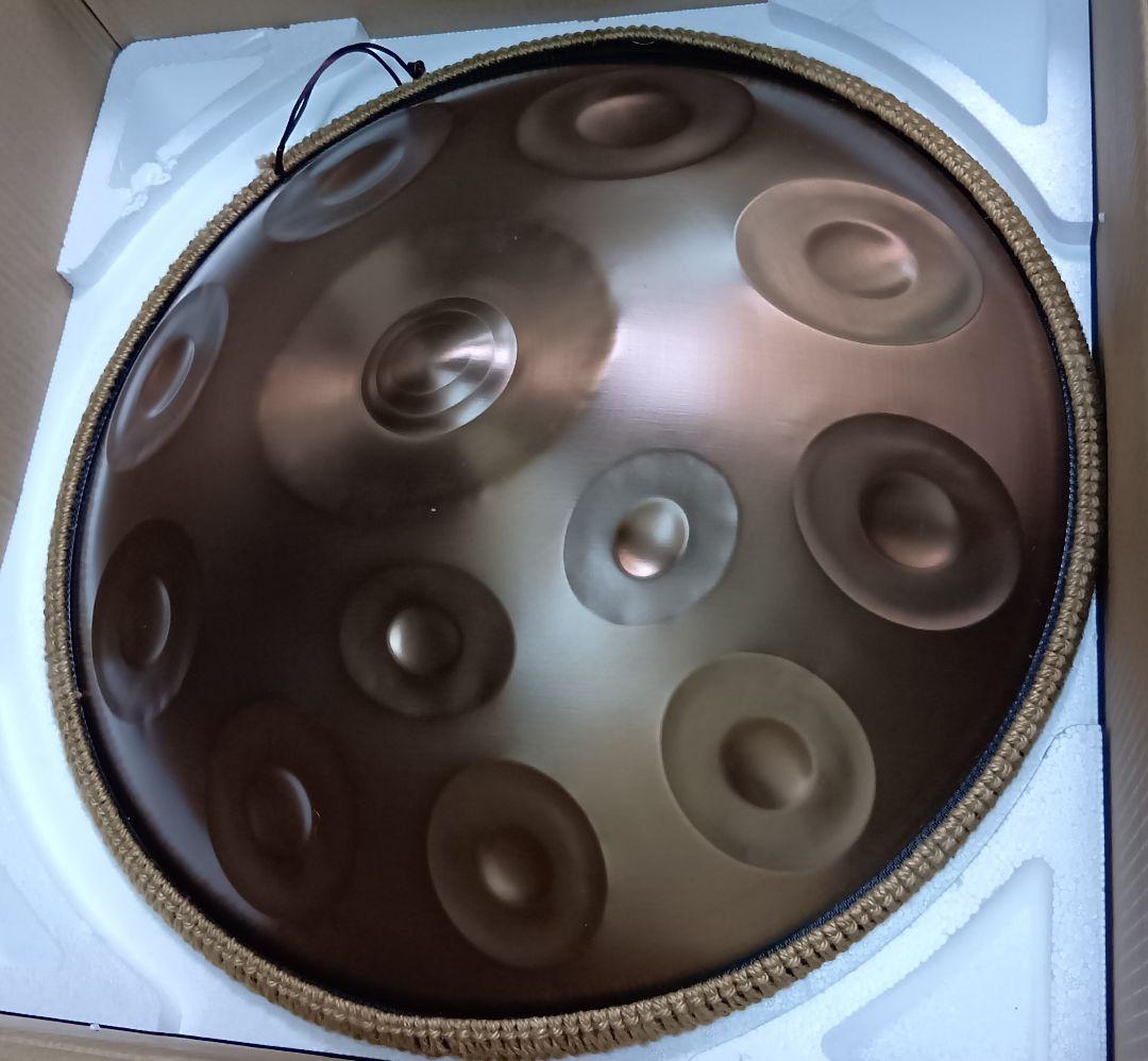 ハンドパン　12音　56センチ Dマイナー A＝432Hz　訳あり品