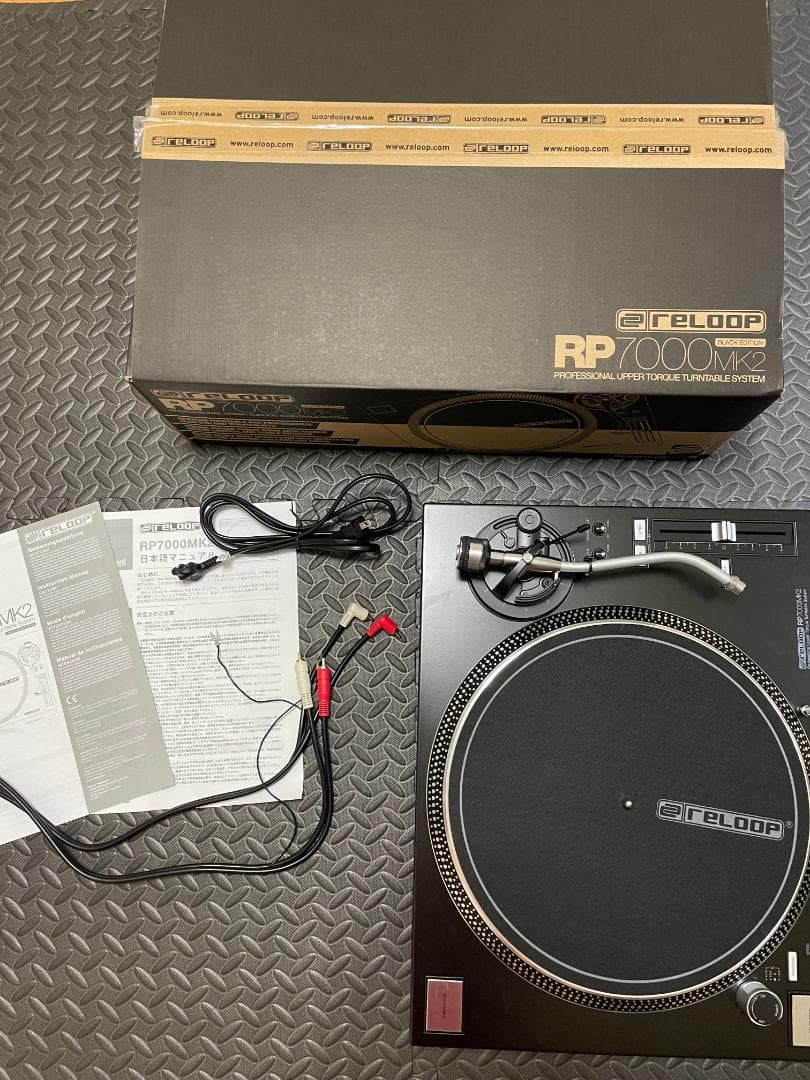 ターンテーブル reLoop RP7000mk2 Reloop RP-7000 MK2 Direct-Drive Turntable | zZounds