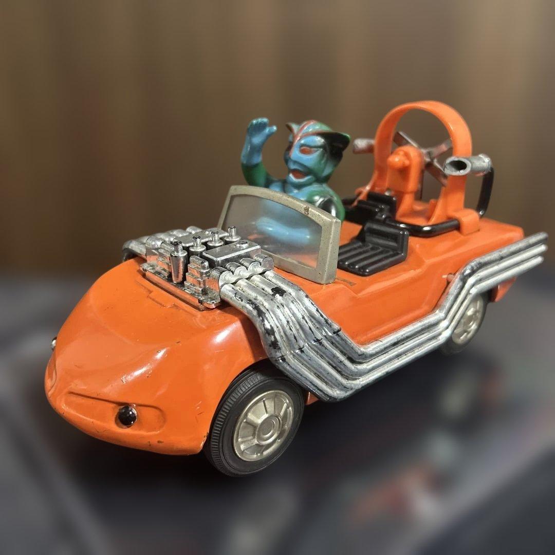 当時物‼️ポピー　バロム1　マッハロッド　 ブリキカー　1972年