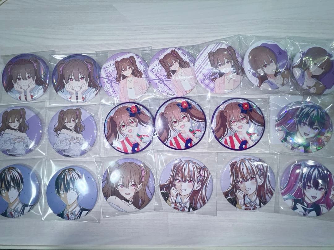2.5次元の誘惑　にごリリ　橘美花莉　奥村　缶バッジ19点まとめ