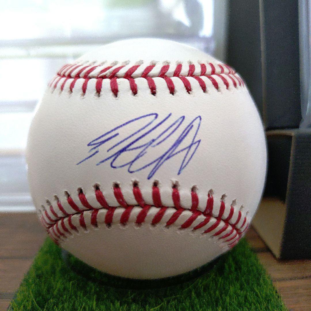 Pete crow armstrong 直筆サインボール JSA認証 PCA